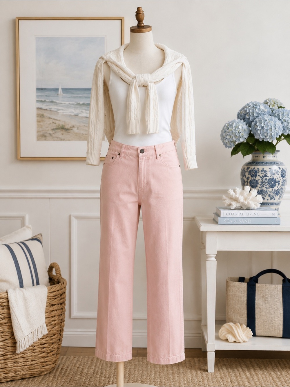 Liz Claiborne Audra Jeans Women’s 10 Pink Straight Leg Mid Rise NWT Y2K Preppy